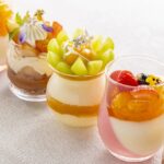 ヒルトン東京の新ミニパフェ3種のイメージ