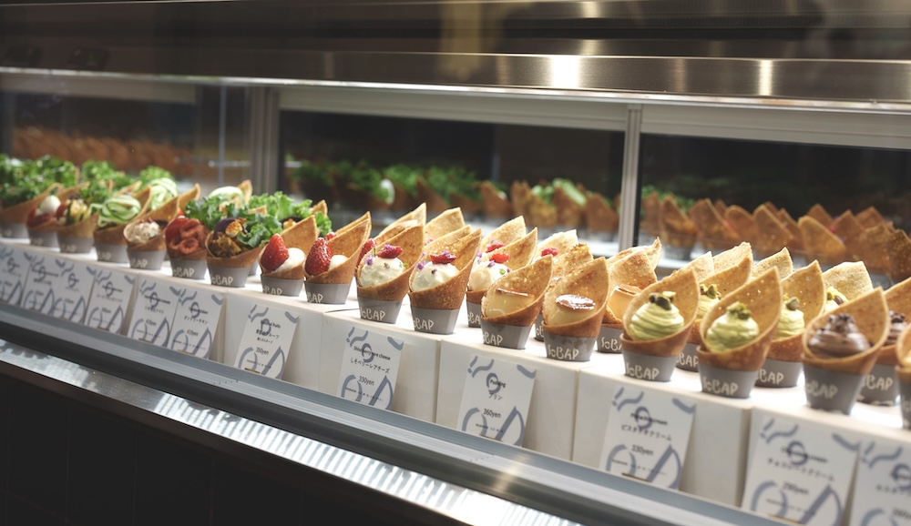 そば粉クレープ専門店「SOBAP グランスタ東京店」イメージ
