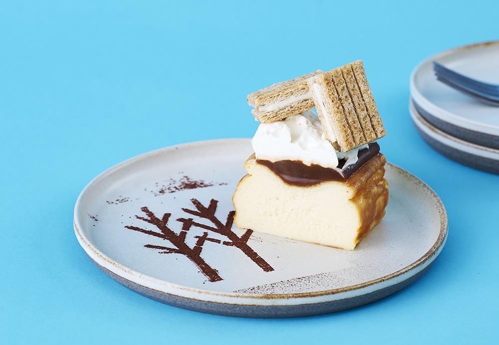 「シュガーバターサンドの木 キャラメルカフェチーズケーキ」イメージ