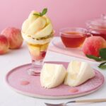 「白桃づくしのスイーツプレート（福島県伊達市のあかつき使用）」イメージ