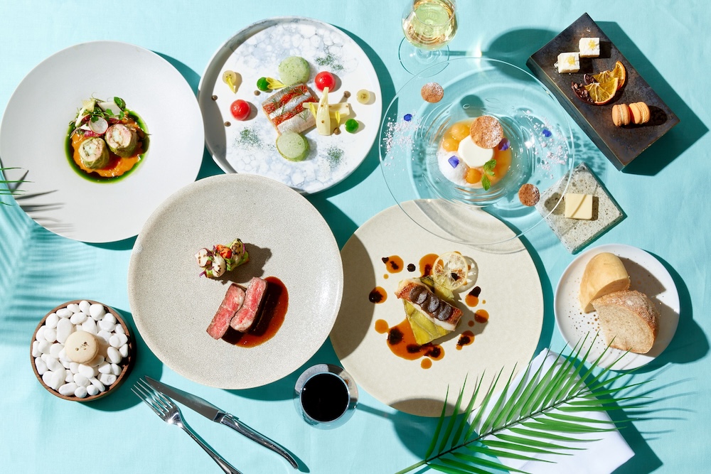 ディナーコース「ムニュ エテ（Menu été）」税込み8,900円〜（サービス料含む）