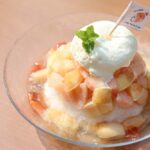「ゴロゴロもものかき氷」税込み1,880円