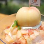 夏季限定「もももももものかき氷」税込み2,480円