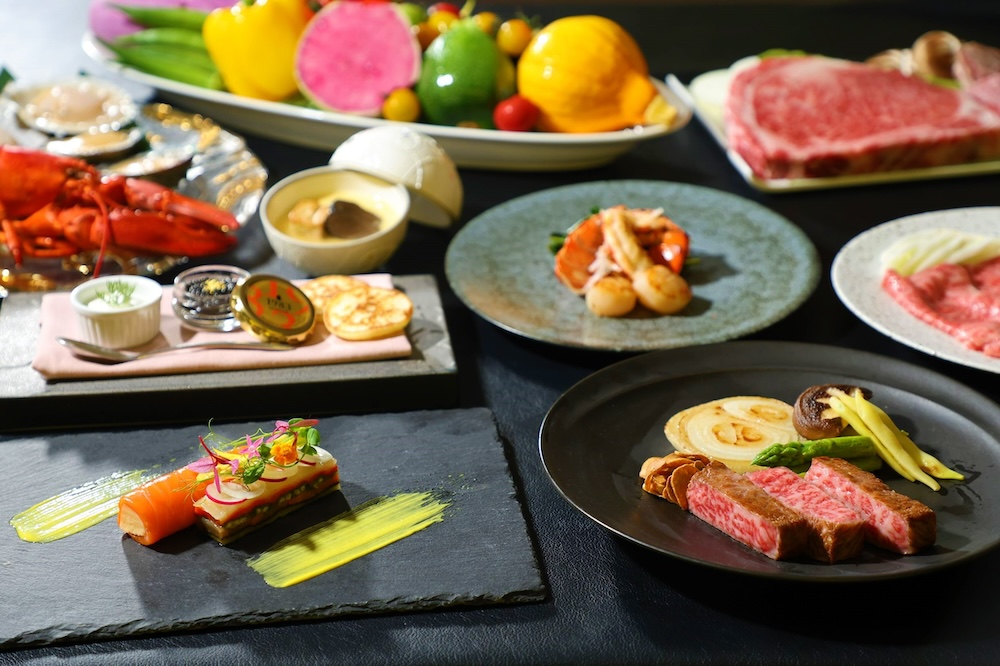 「登録名勝記念 新ランチ＆ディナーメニュー」ランチ・税込み5,500円〜、ディナー・税込み12,700円〜
