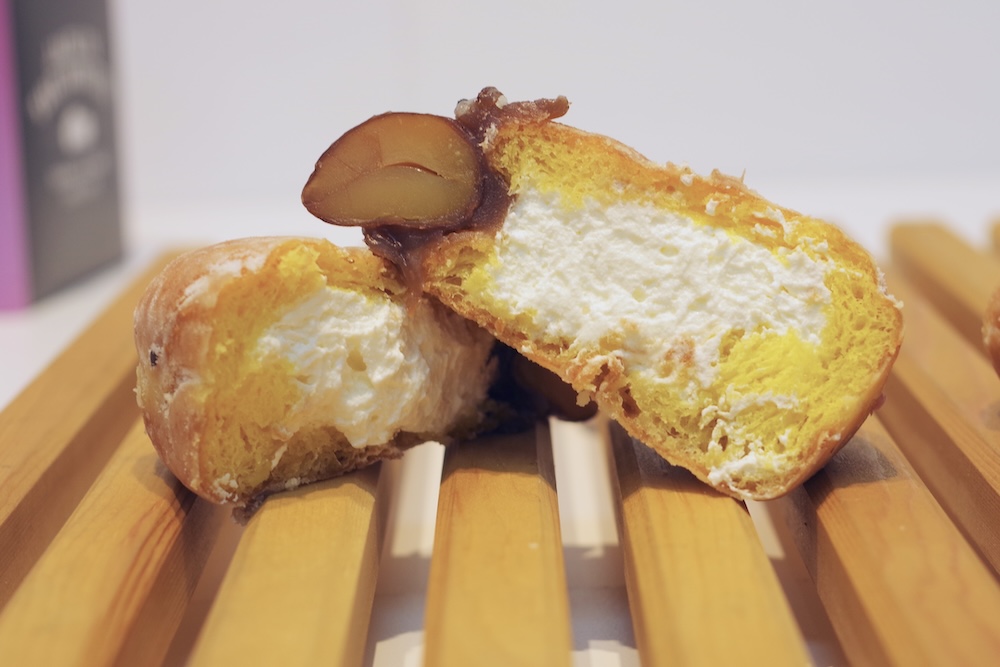 「焼き和栗モンブラン生マラサダ」税込み420円