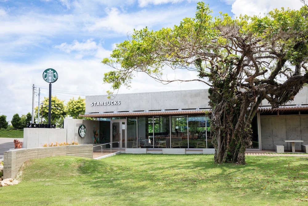 「スターバックス コーヒー 那覇鏡原店」外観イメージ