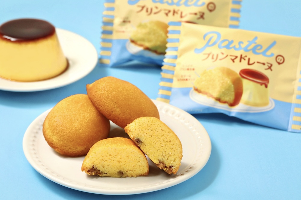 「パステルのプリンマドレーヌ」イメージ