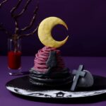 「漆黒の森 モンブランハロウィンパンケーキ」イメージ