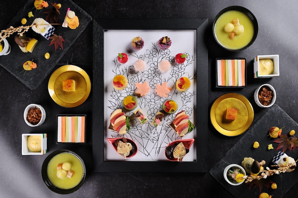 アフタヌーンティー「Art of Plate 華をかし-錦秋の舞台-」イメージ