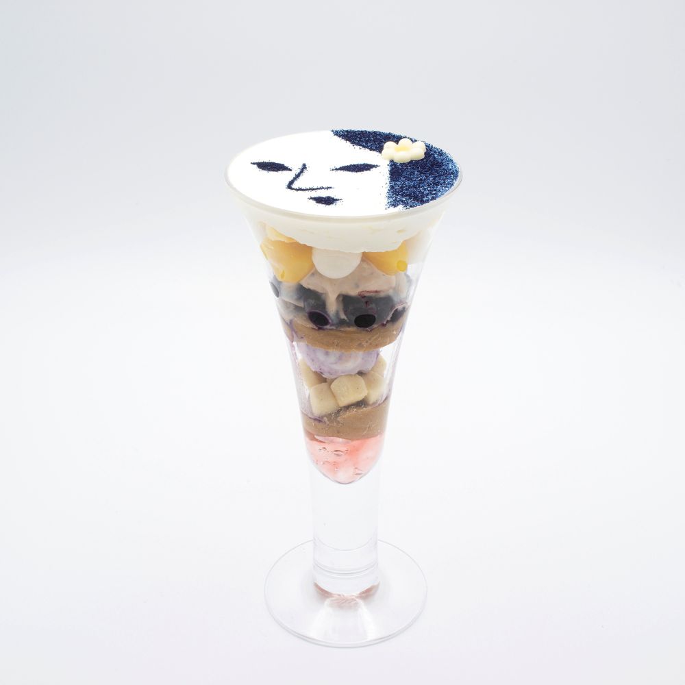 「栗とブルーベリーのパフェ」税込み1,500円