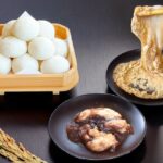 8月13日限定「つきたて餅」と「お迎え団子」小パック・税込み600円〜