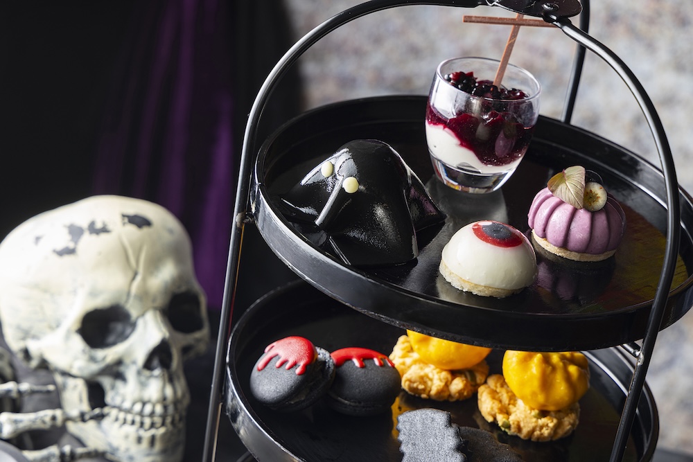 「ブラックハロウィンアフタヌーンティー」イメージ