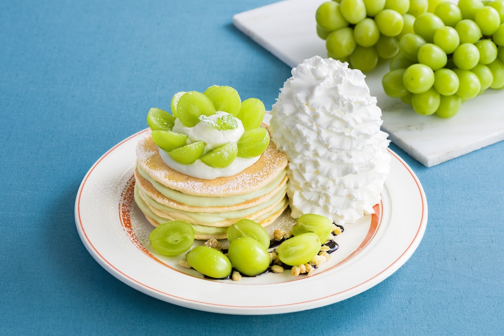 「シャインマスカットのパンケーキ」イメージ