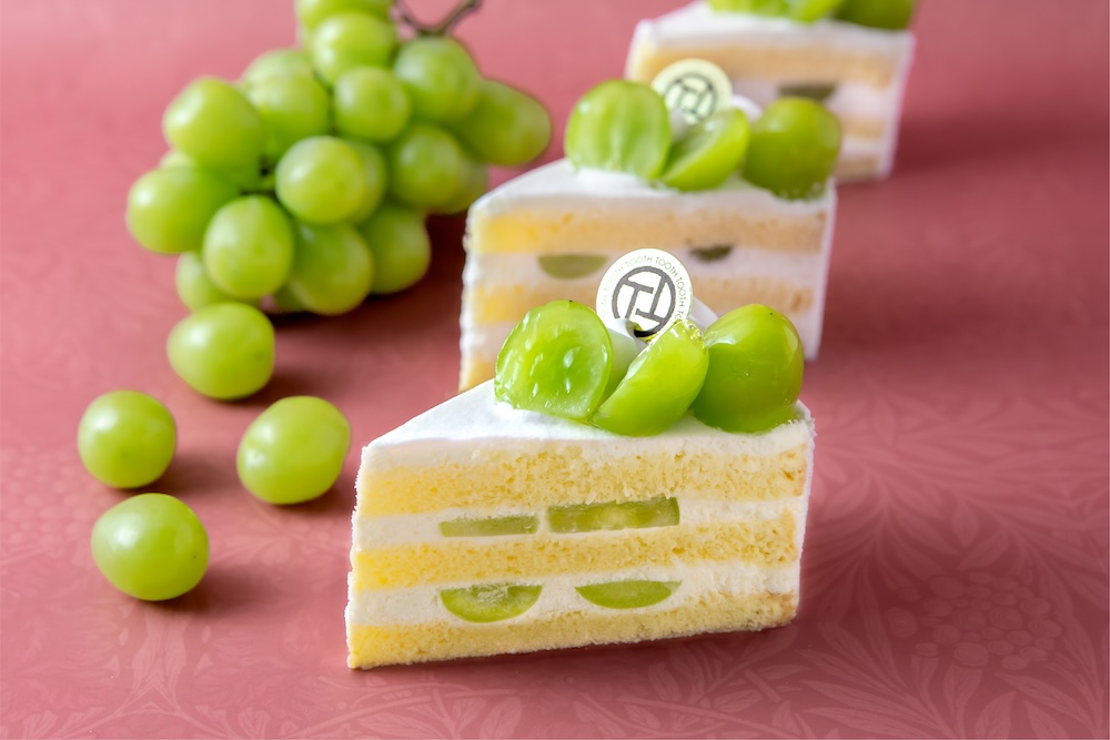 「シャインマスカットのショートケーキ」イメージ