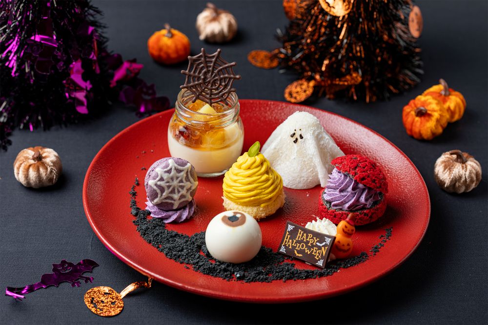 「ハロウィンプレート」単品・税込み3,500円、ドリンク付き・税込み4,000円(いずれもサービス料含む)