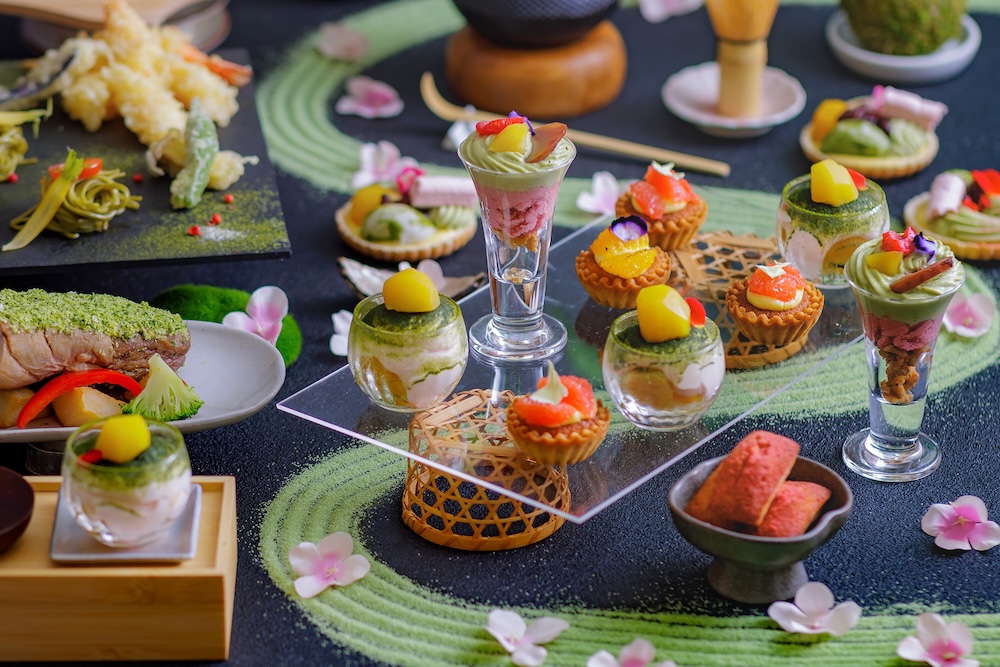 「スイーツ＆ランチブッフェ　抹茶とピンク」イメージ