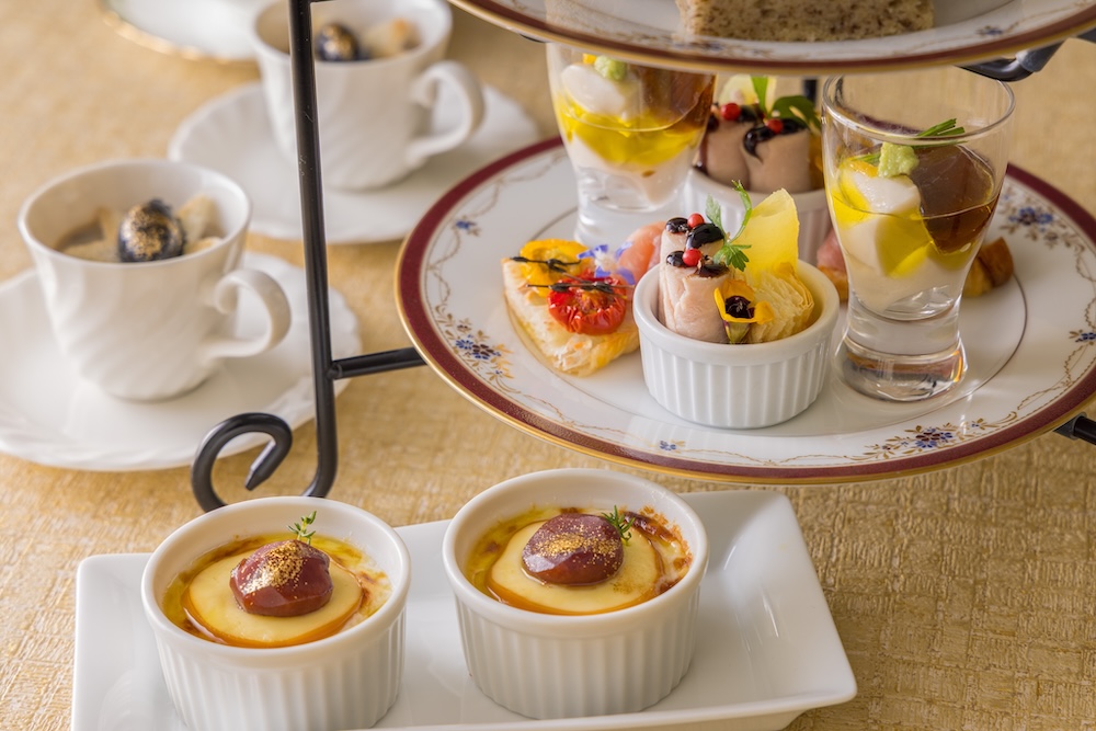 「栗とほうじ茶のアフタヌーンティー」イメージ