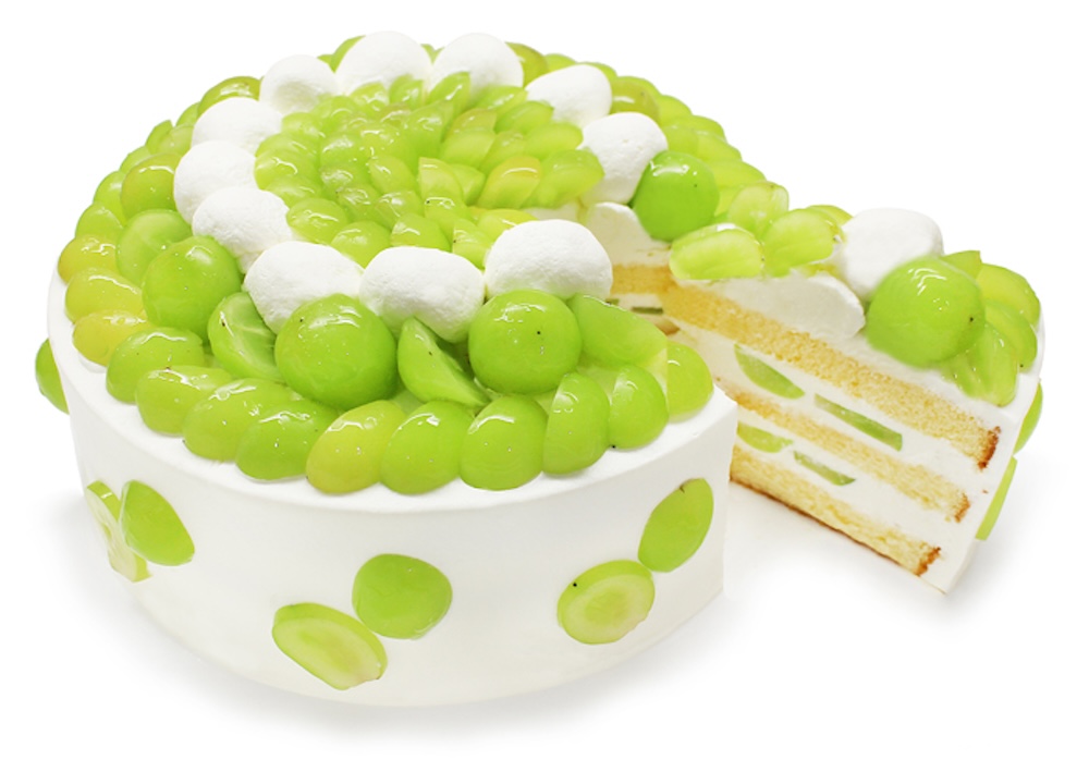 「シャインマスカットのショートケーキ」イメージ