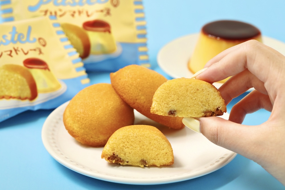 「パステルのプリンマドレーヌ」イメージ