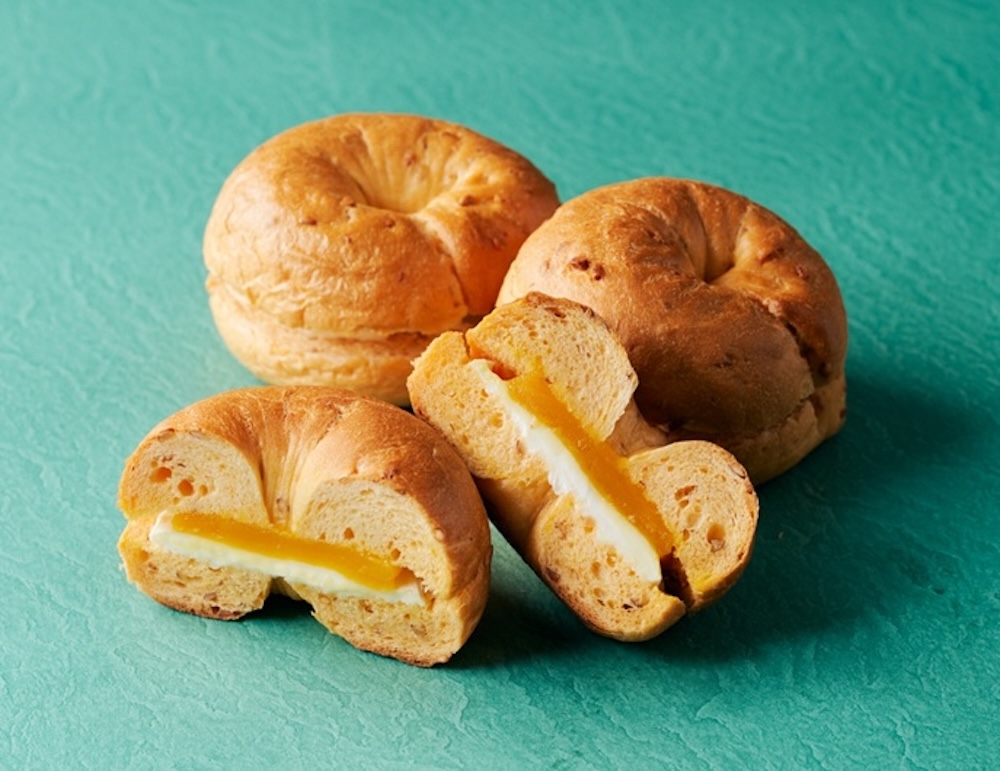 「ベーグルサンド パンプキン＆クリームチーズ」税込み400円