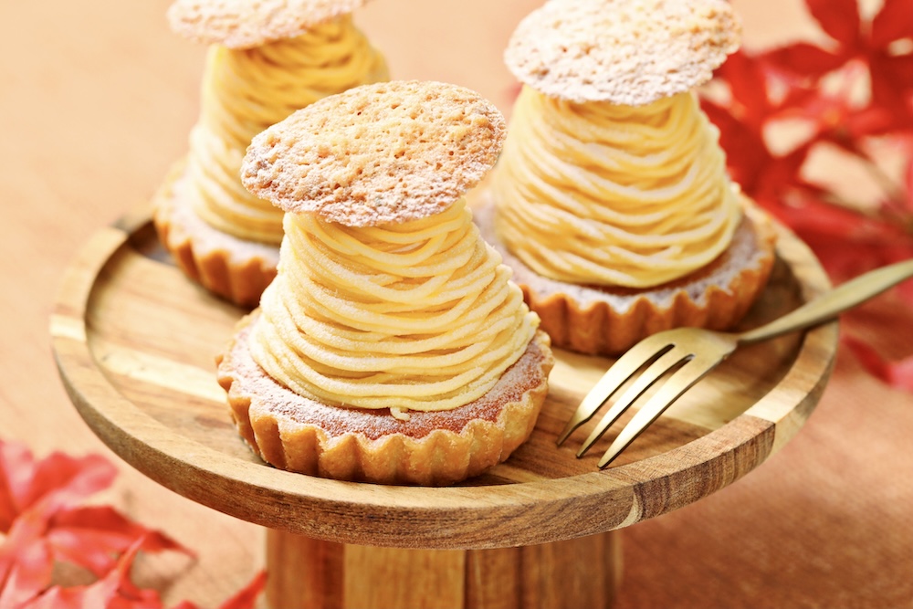 9月1日〜10月31日に販売される「紅あずまのモンブラン」税込み670円