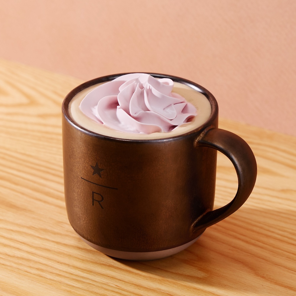 「バレルエイジド ルビー チョコレート クリーム」テイクアウト・税込み1,276円、店内利用・税込み1,300円