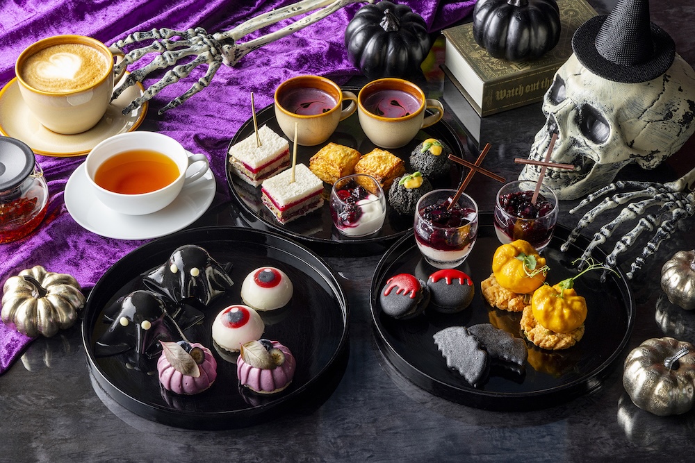 「ブラックハロウィンアフタヌーンティー」イメージ