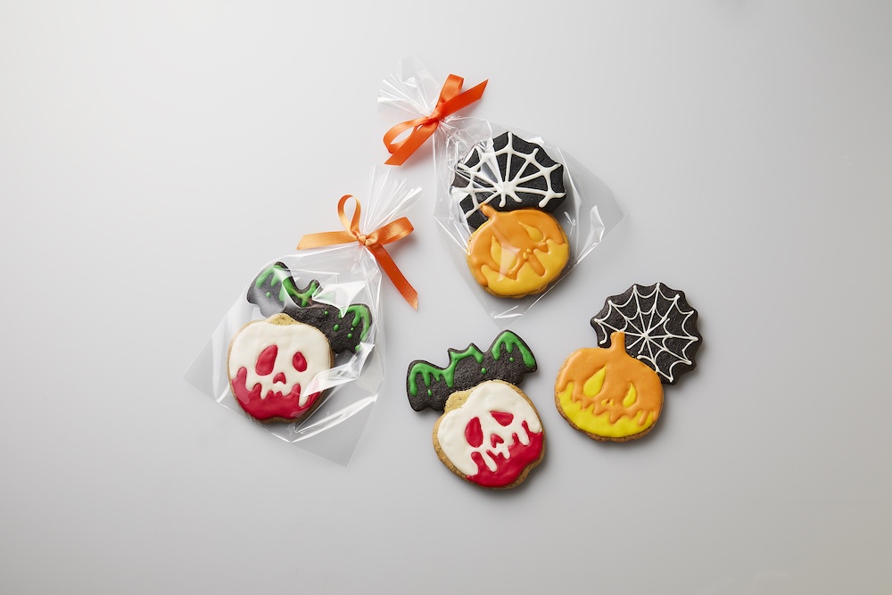 10月1日〜10月31日に販売される「ハロウィンクッキー アップル」および「ハロウィンクッキー パンプキン」各・税込み1,000円