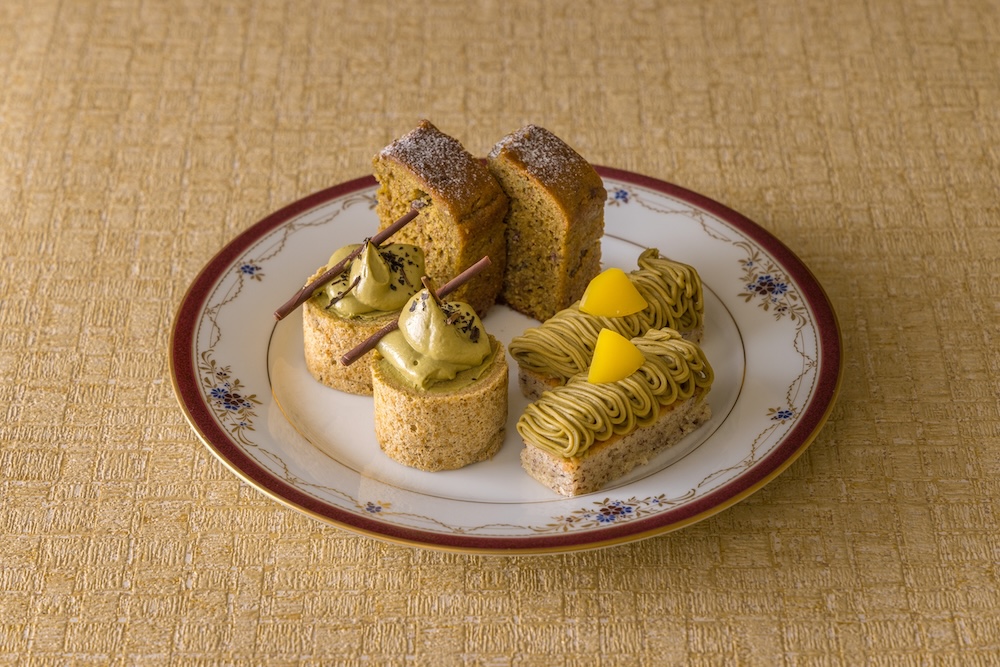 「栗とほうじ茶のアフタヌーンティー」イメージ