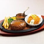 「黒×黒ハンバーグ＆牡蠣フライ」税込み2,178円