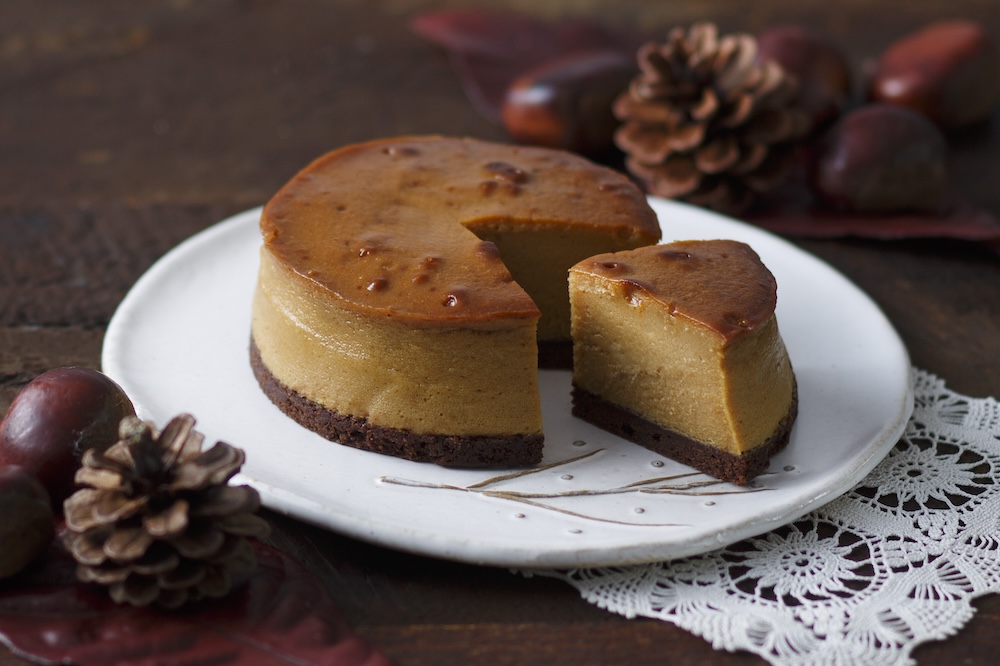 「栗のフレッシュチーズケーキ」イメージ