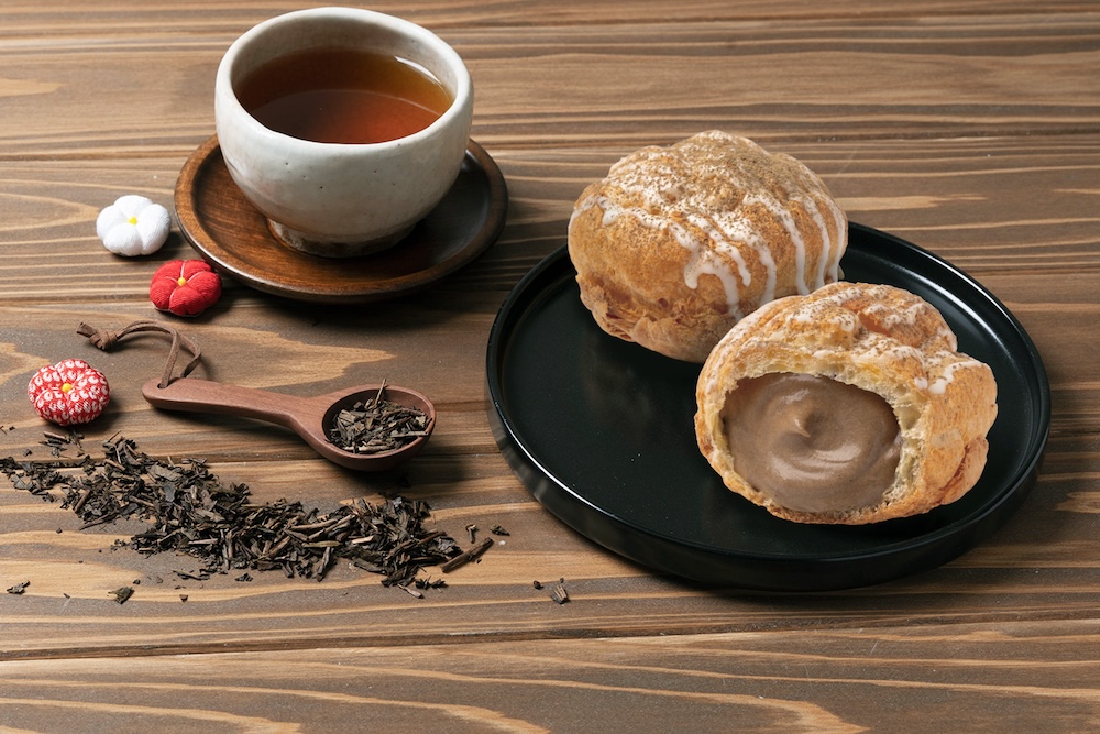 新作「ほうじ茶シュー」イメージ