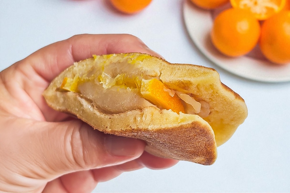 夏季限定「夏みかん生どら焼き」イメージ