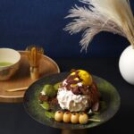 「お月見モンブランパンケーキ」税込み3,850円から（別途サービス料）