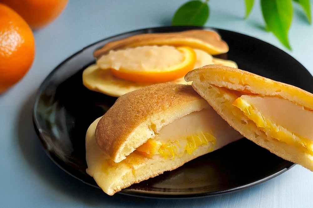 夏季限定「夏みかん生どら焼き」イメージ