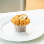「エイタブリッシュ」の「グルテンフリーマフィン(さつまいも)」495円