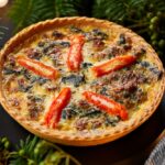 「蟹とほうれん草のキッシュ」3,348円