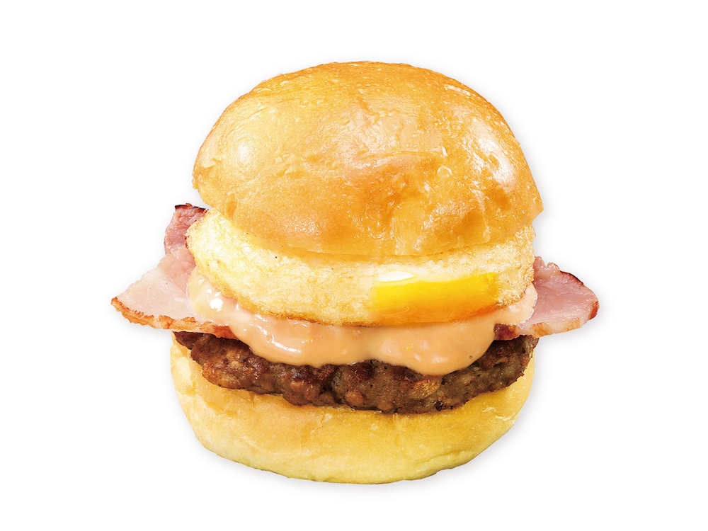 9月5日〜10月13日に販売される「【無添】くら月見バーガー」450円