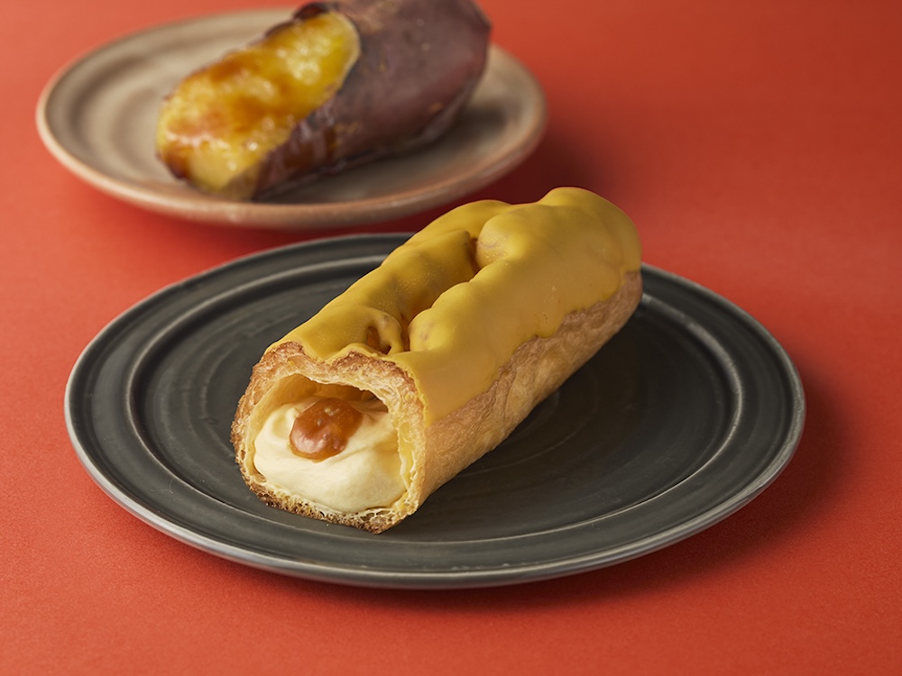 「蜜芋ブリュレエクレア」税込み希望小売価格は181円