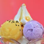 「スイートポテト&紫芋のパフェ」イメージ