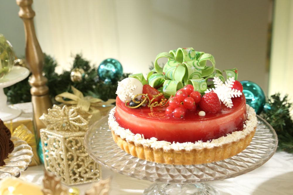 コンテスト2位の「あなたに贈るクリスマスケーキ」税込み7,020円