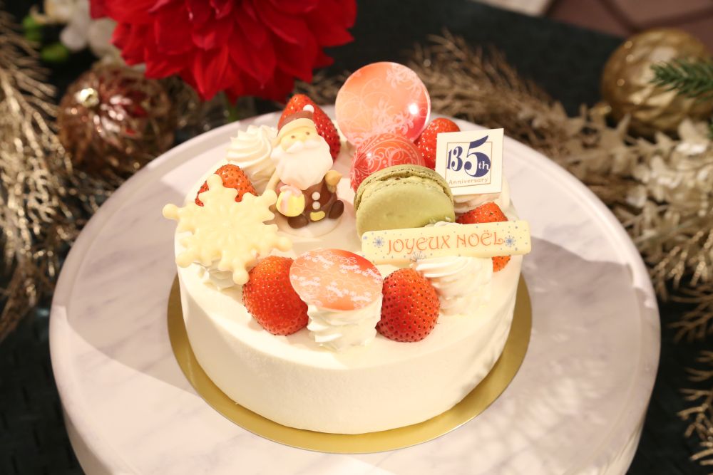 3サイズ展開の「クリスマスショートケーキ」2～3名分・税込み6,048円から