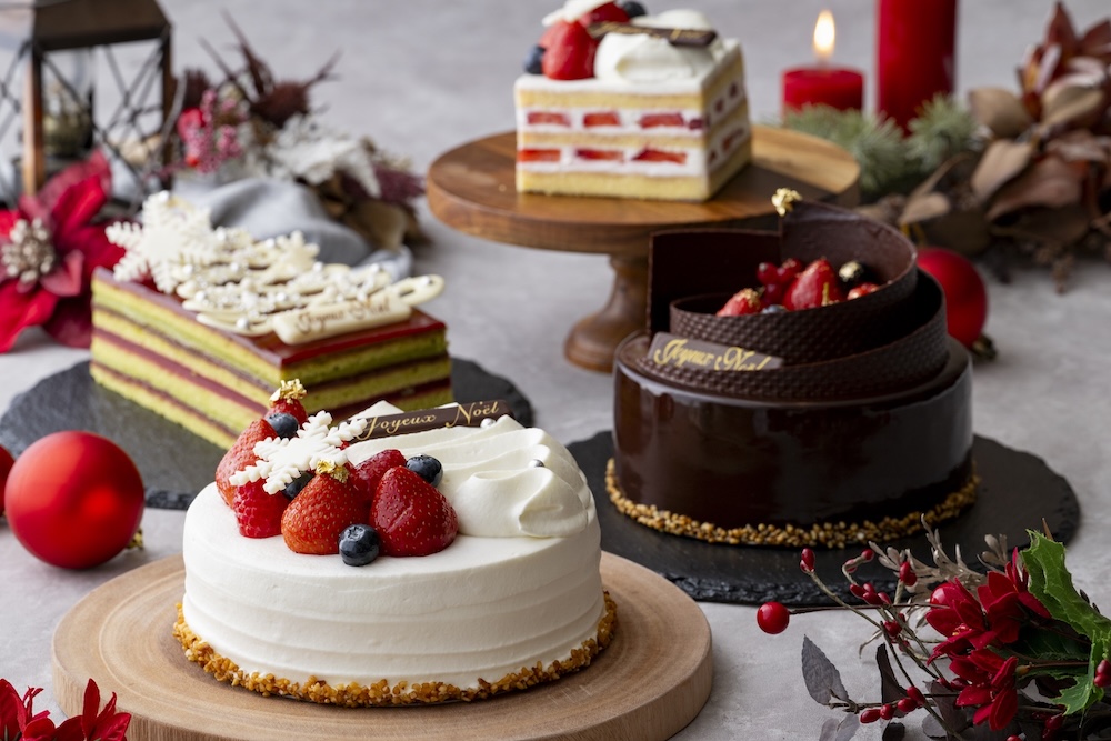 東京プリンスホテルの2025年クリスマスケーキのイメージ