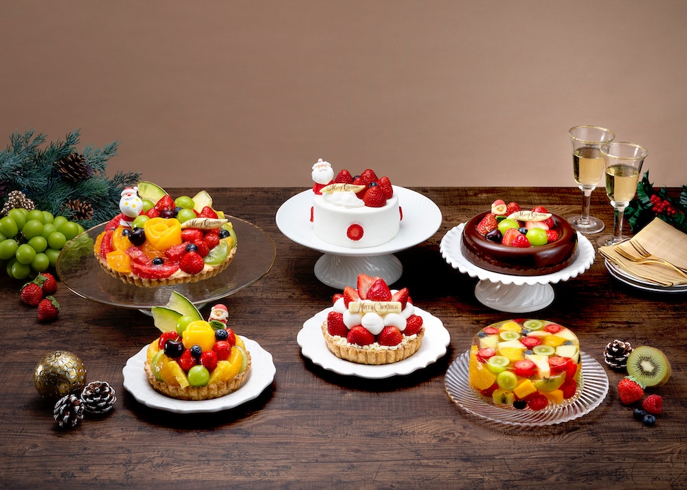 フルーツピークスの2025年クリスマスケーキのイメージ