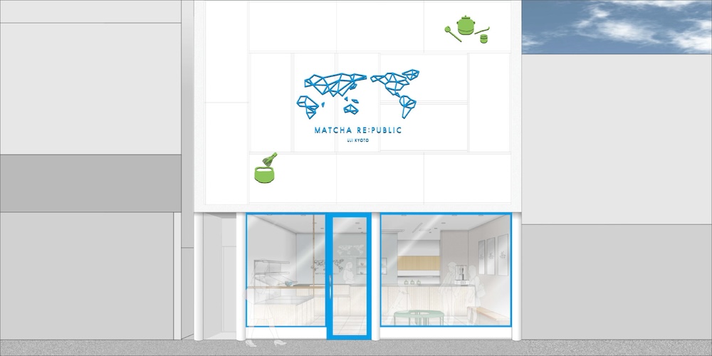 「MATCHA RE:PUBLIC」リニューアルする店舗のイメージ
