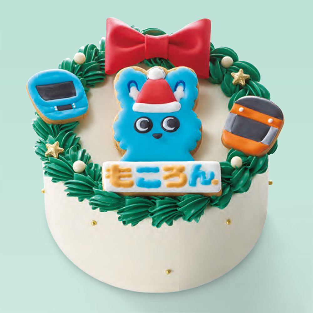 100台限定の「小田急オリジナル『タンデコロリ』もころんクリスマスリースケーキ」6,966円