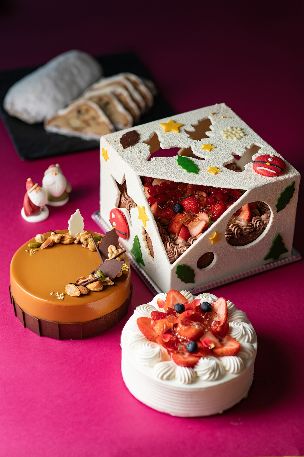 小田急ホテルセンチュリーサザンタワーの2025年クリスマスケーキのイメージ