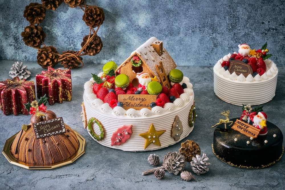 ホテルオークラ東京ベイの2025年クリスマスケーキのイメージ