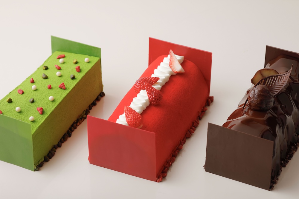 クリスマスブッシュ3種のイメージ。各・税込み7,200円