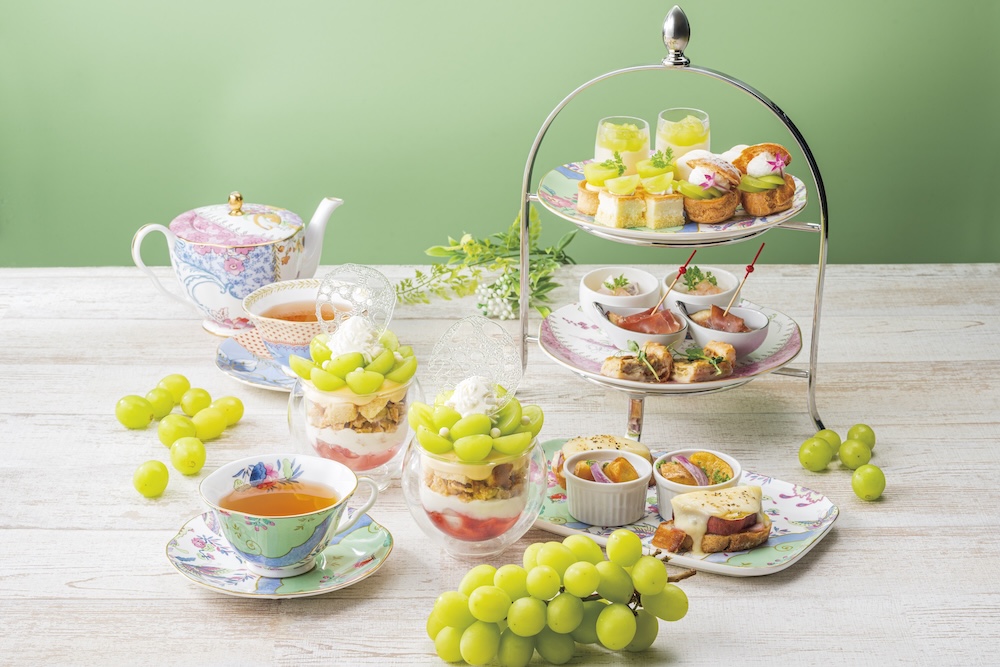 「AFTERNOON TEA with “SIROCCO”『シャインマスカット』」イメージ